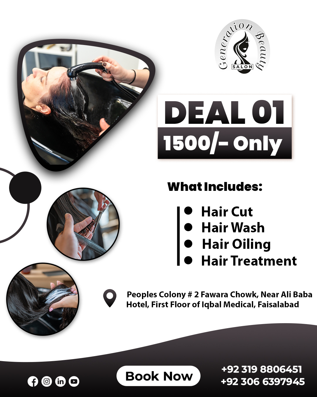 Engaging project image for GB Salon