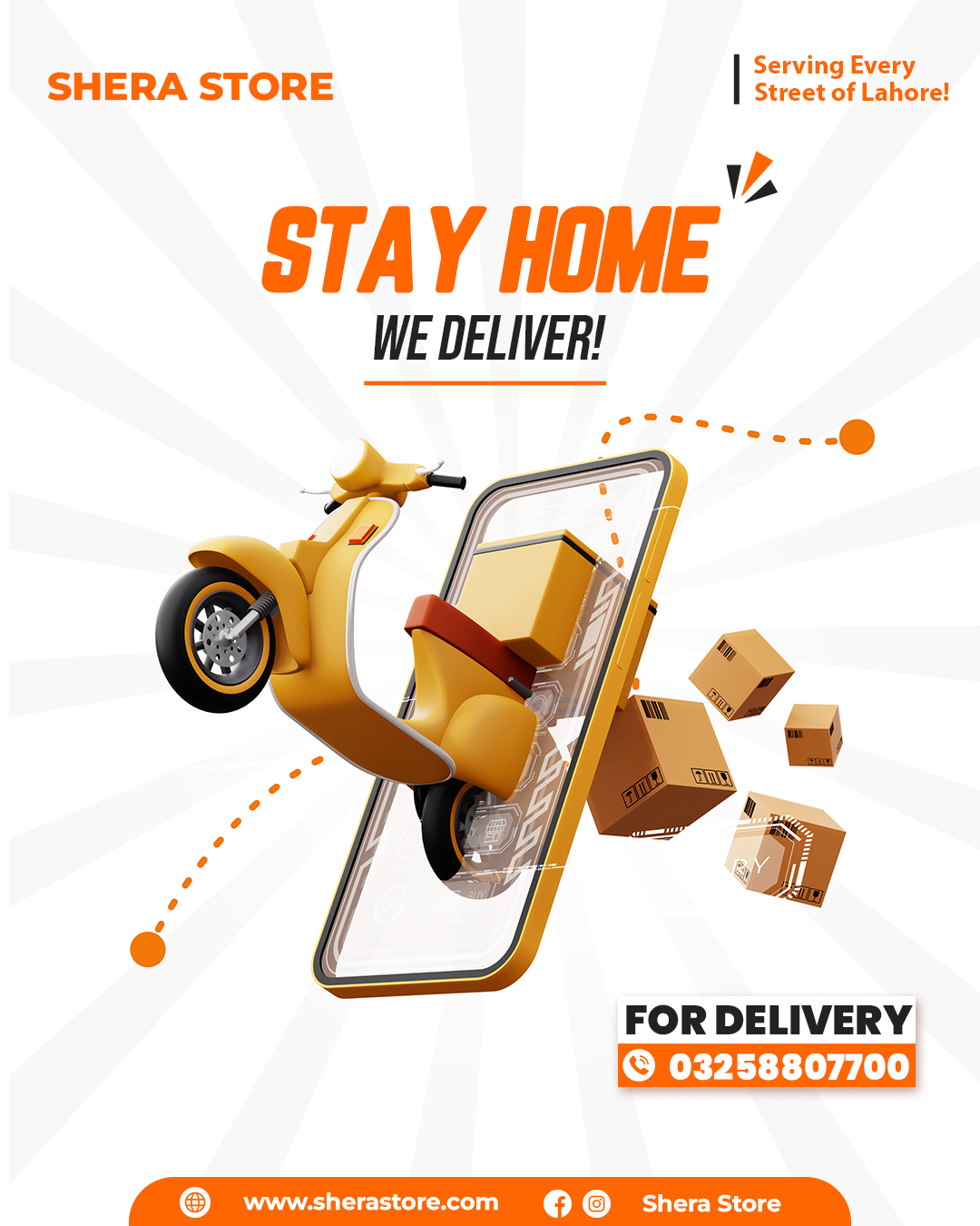 Shera Store project showcase